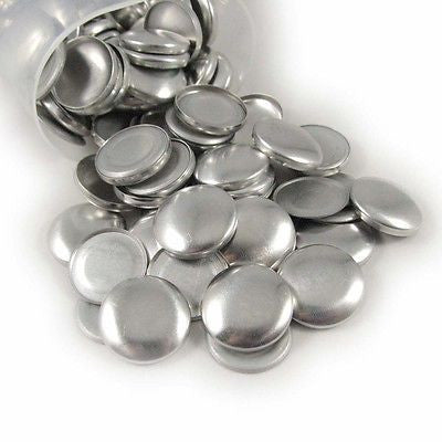 Cover Covered Buttons Size 30 (3/4" - 19mm) FLAT BACKS - Choose Quantity