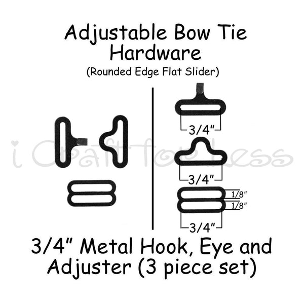 Adjustable Bow Tie Hardware