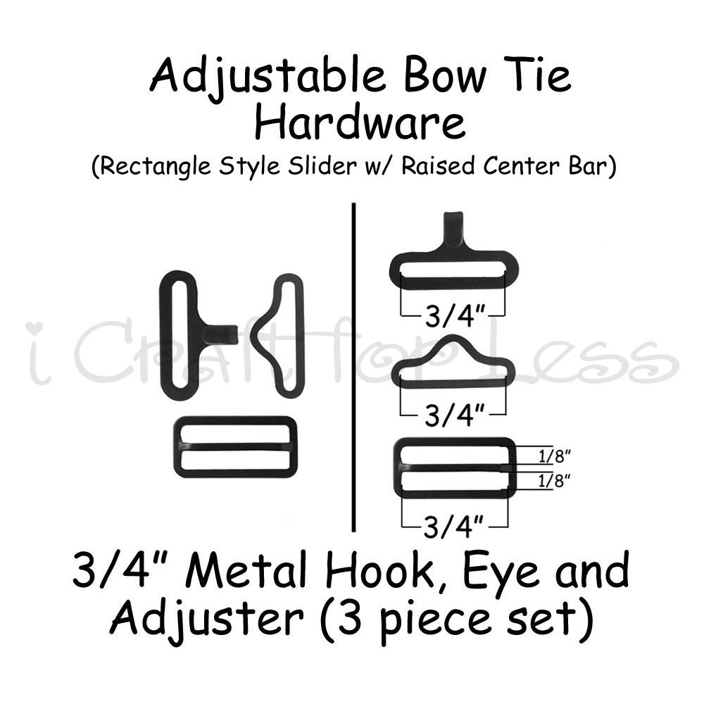 Adjustable Bow Tie Hardware
