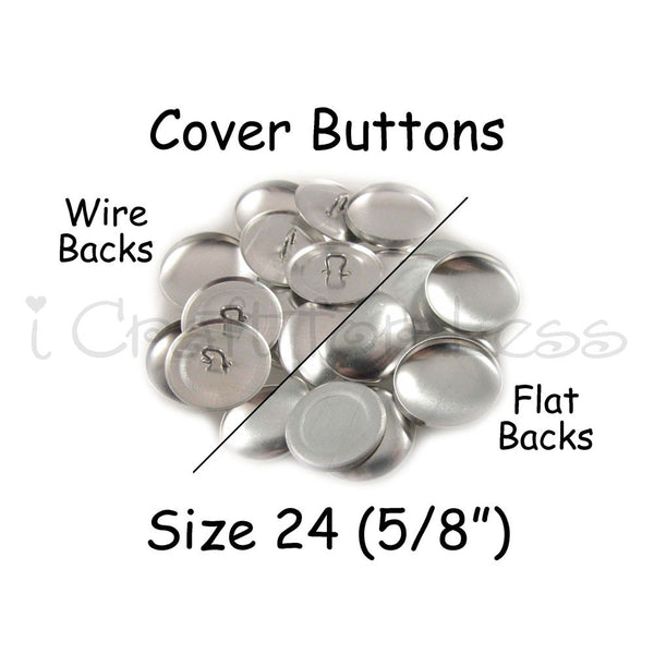 Size 24 Cover Buttons
