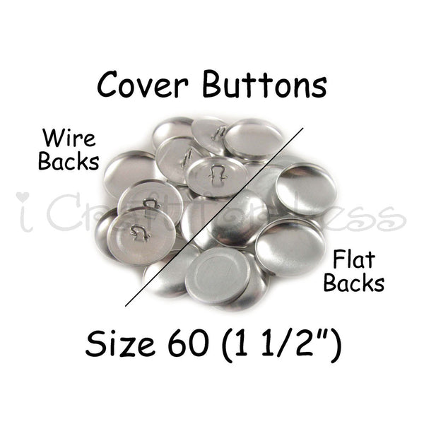 Size 60 Cover Buttons