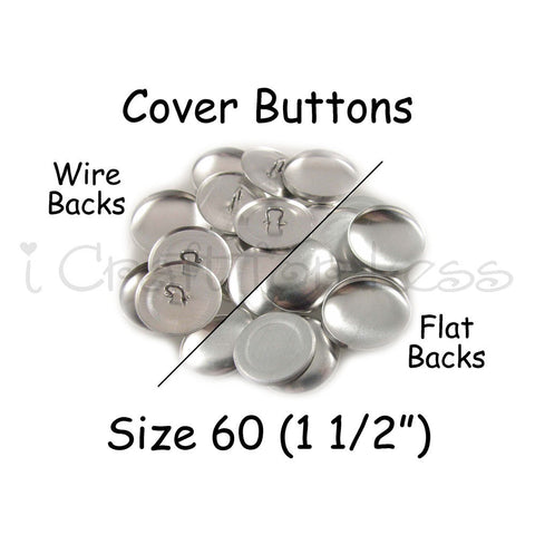 Size 60 Cover Buttons