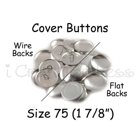 Size 75 Cover Buttons