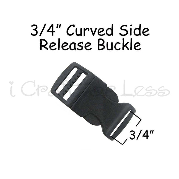 Curved Side Release Buckles