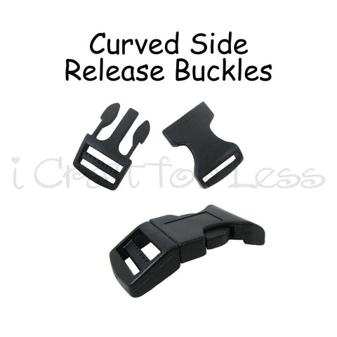 Curved Side Release Buckles
