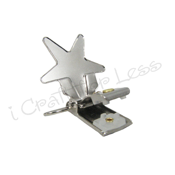 1" Star Suspender Clips