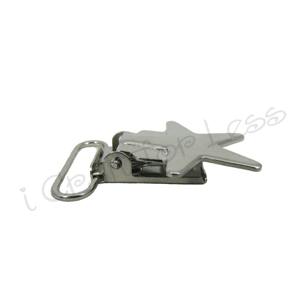 1" Star Suspender Clips