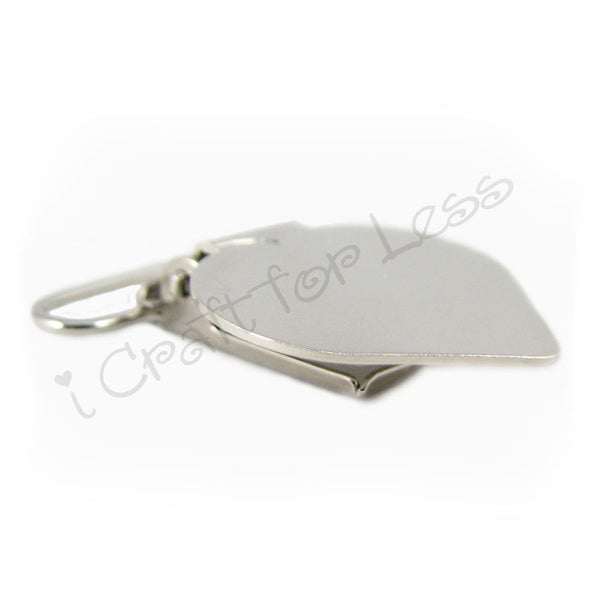 3/4" or 1" Heart Suspender Clips